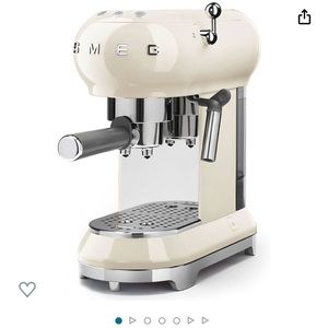 SMEG retro, espresso, coffee machine with steamer